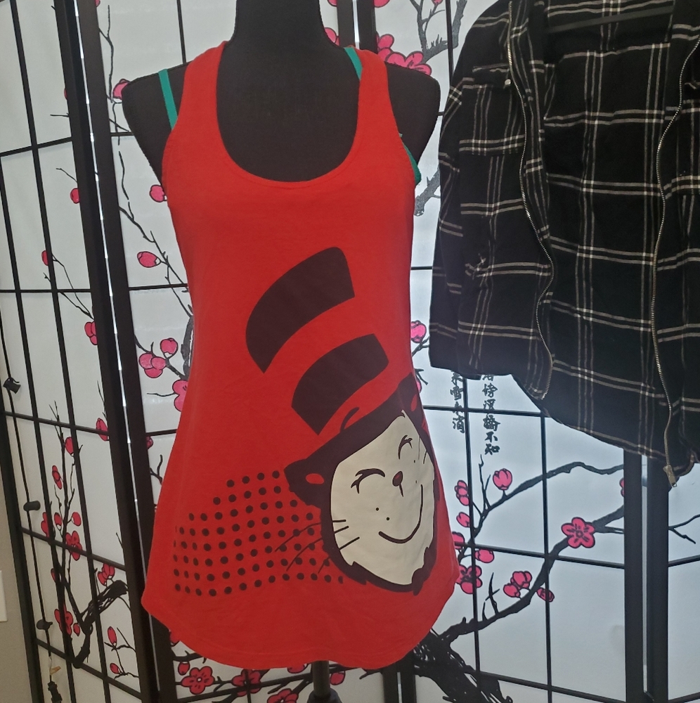 Cat in the Hat Red Tank